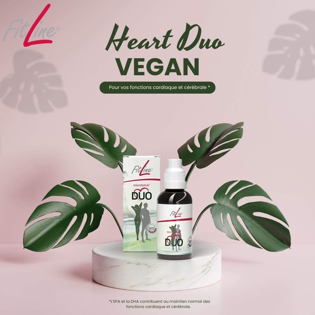 FitLine® Microsolve+ Heart Duo (Omega3 et Q10) 2 Saine routine quotidienne